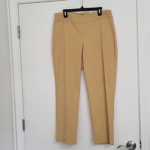 JM Collection Rivet Pant Large Short Saffron Gold